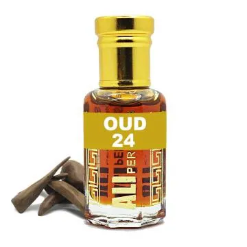Ali Perfumes OUD 24 Luxury Sweet Woody Arabic Attar For Men and Women 12ML
