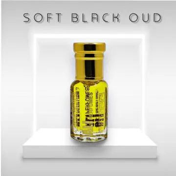 Ali Perfumes Soft Black Oud Soft Oud Fragrance Herbal Attar Perfume For Men and Women Oud Agarwood Saffron Sandalwood