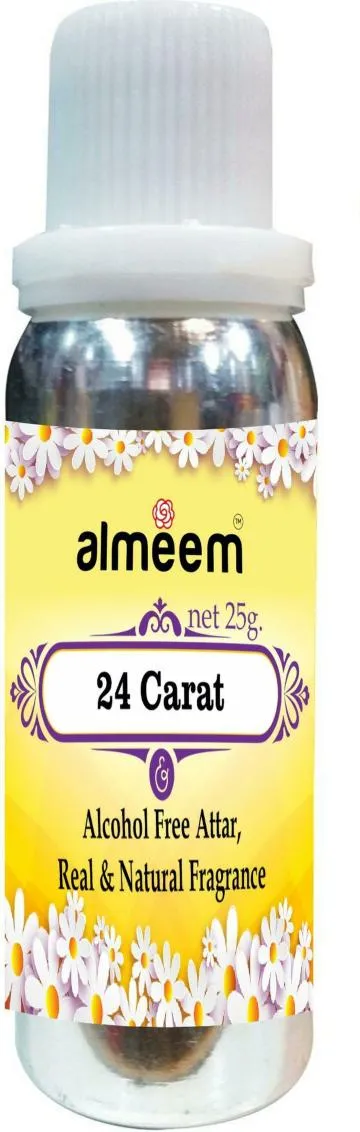Almeem 24 Carat Woody Citrus Musk Floral Attar for Men and Women 25 ml