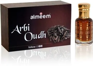 Almeem Arbi Oudh Agarwood Natural Spicy Floral Attar for Men and Women 125 ml