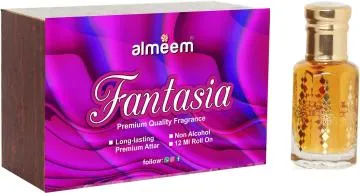 Almeem Fantasia Citrus Floral Attar for Men and Women 12 ml
