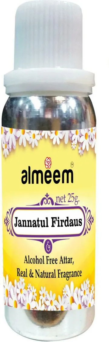 Almeem Jannatul Firdaus Jannat Ul Firdaus Floral Attar for Men and Women 25 ml