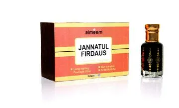 Almeem Jannatul Firdaus Spicy Woody Floral Attar for Men and Women 12 ml