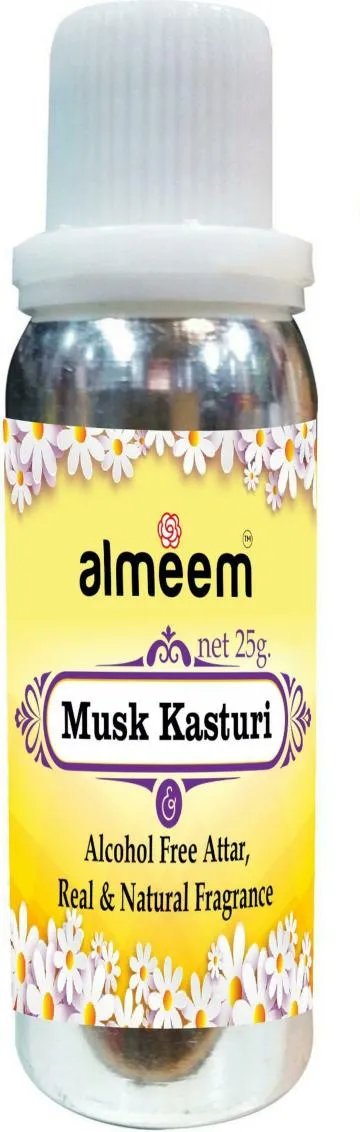 Almeem Kasturi Musk Floral Attar for Men and Women 25 ml