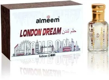 Almeem London Dream Amber Musk Citrus Floral Attar for Men and Women 12 ml