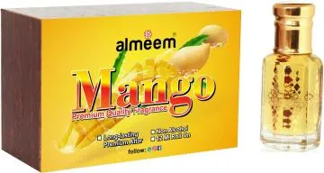 Almeem Mango Fruity Citrus Natural Floral Attar for Men and Women 12 ml