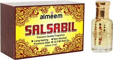 Almeem Salsabil Natural Floral Attar for Men and Women 125 ml