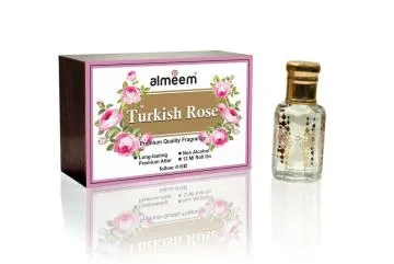 Almeem Turkish Rose Floral Attar for Men and Women 12 ml