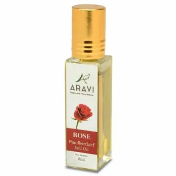 ARAVI Natural Long Lasting Fragrance Deodorant For Men And Women 8 ml