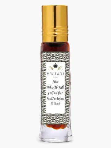 Menjewell Dehn-Al-Oudh Floral Long Lasting Attar- Perfume Floral Attar 3ml