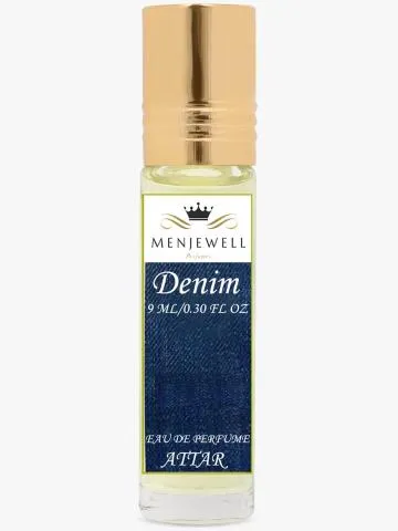 Menjewell Denim Strong 9ML Attar- Perfume Floral Attar Fruity