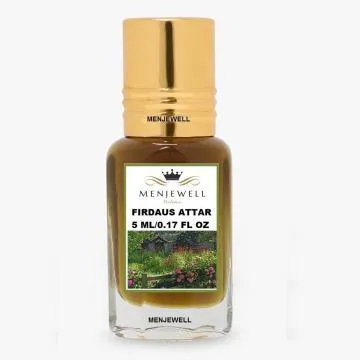 Menjewell Firdous Long Lasting 5ML Floral Attar Jannat ul Firdaus