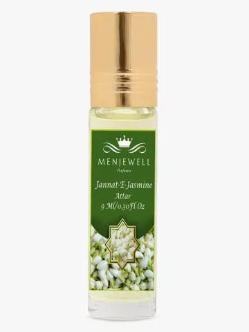 Menjewell Fragrance Jannat-E-Jasmine Long Lasting 9ML Attar-Perfume Floral