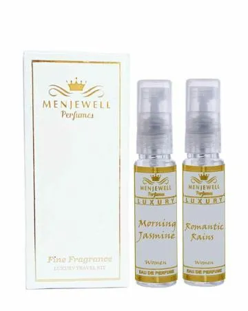 Menjewell Fragrance Perfume Gift Set Romantic Rain Jasmine Eau de Parfum – 20 ml