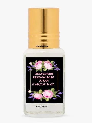 Menjewell Fragrances French Rose Long Lasting Attar Floral Attar Rose