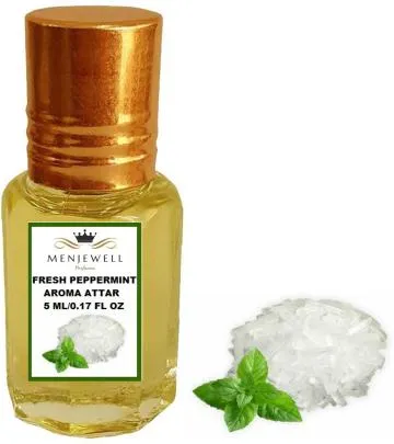 Menjewell Fragrances Fresh Papermint Aroma Attar 5Ml Spicy Attar