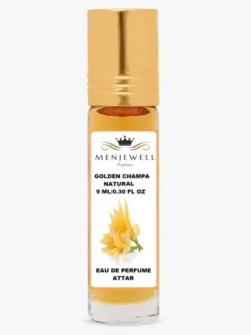 Menjewell Fragrances Golden Champa 9Ml Floral Attar