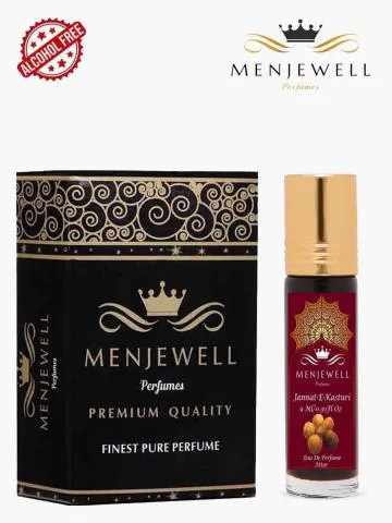 Menjewell Fragrances Jannat-E-Kasturi Long Lasting 9ML Attar-Perfume Floral