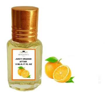 Menjewell Fragrances Juicy Orange 5ml Fruity Attar