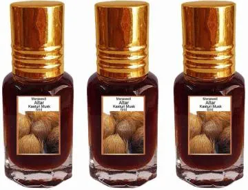 Menjewell fragrances Kasturi Musk 18ml Itra-Attar-Sandalwood Perfume Floral Attar Musk