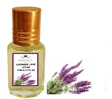 Menjewell Fragrances Lavender Love Floral Attar 5ml Floral Attar