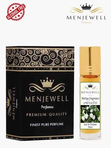 Menjewell Fragrances Motiya Fragarnce Long Lasting 9ML Attar-Perfume Floral