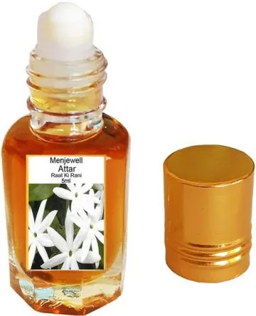 Menjewell Fragrances Raat Ki Rani Natural Itra-Attar Perfume Floral Attar Floral