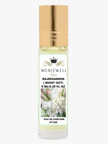 Menjewell Fragrances Rajniganda Night Out 9ML Floral Attar