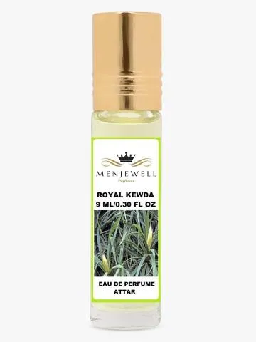 Menjewell Fragrances Royal Kewda 9ML Floral Attar Kewda
