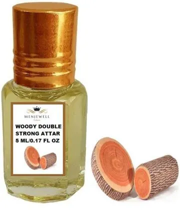Menjewell Fragrances Woody Double Strong Woody Attar 5ml Woody Attar