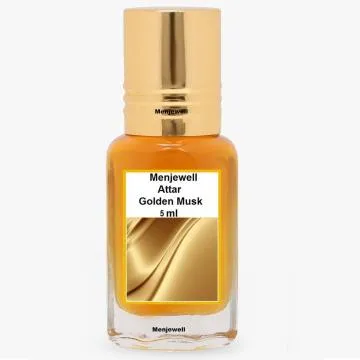 Menjewell Golden Musk Long Lasting 5ML Floral Attar Musk