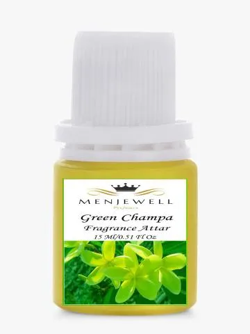 Menjewell Green Champa Fragrance Long Lasting 15ML Attar-Perfume Floral