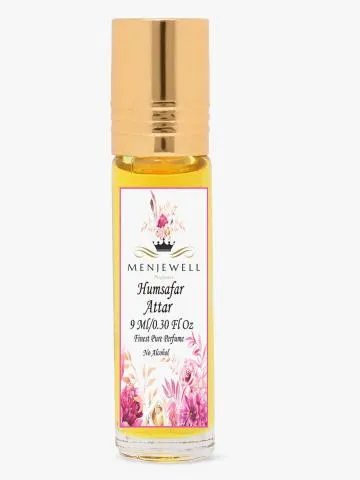 Menjewell Humsafar Long Lasting 9ML Attar- Perfume Floral