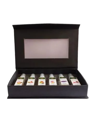 Menjewell Inspired By Nature Floral Perfume Gift Pack 6 x 8ml Long Lasting Eau de Parfum – 48 ml