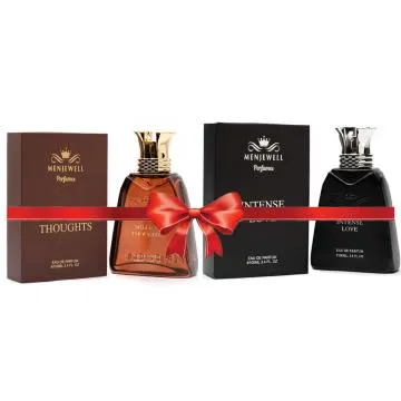 Menjewell INTENSE LOVE and MILLION THOUGHT Eau de Parfum For Men 200 ML