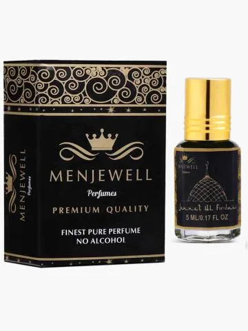 Menjewell Jannat ul Firdaus Long Lasting 5ML Attar- Perfume Floral Attar Jannat ul Firdaus