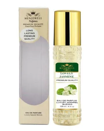 Menjewell Jasmine Perfume For Women – Premium Luxury Fragrance Spray Eau de Parfum – 120 ml