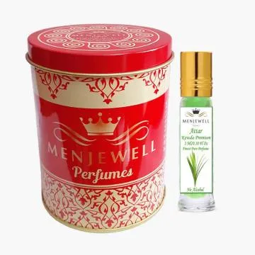Menjewell Kewra Premium Kewda Long Lasting 3ML Attar- Perfume Floral