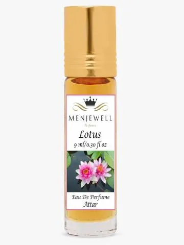 Menjewell Lotus Long Lasting 9ML Attar- Perfume Floral Attar Floral