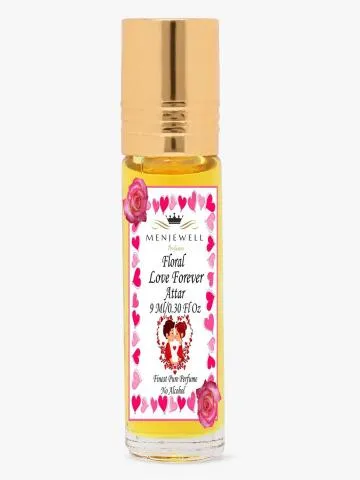 Menjewell Love Forever Long Lasting 9ML Attar- Perfume Floral