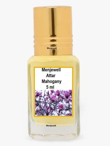 Menjewell Mahogany Long Lasting 5ML Floral Attar Floral