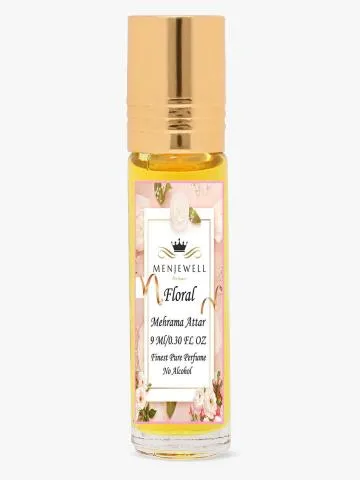 Menjewell Mehrama Long Lasting 9ML Attar- Perfume Floral