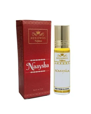 Menjewell Naaysha Woody Roll On Premium Luxury Long Lasting Attar-Perfume