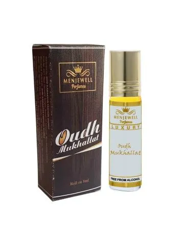 Menjewell Oudh Mukhallat Premium Luxury Long Lasting Attar-Perfume