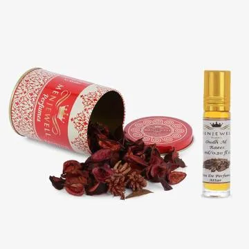 Menjewell Oudh-Al-Raees Long Lasting Attar-Perfume Floral Attar Woody
