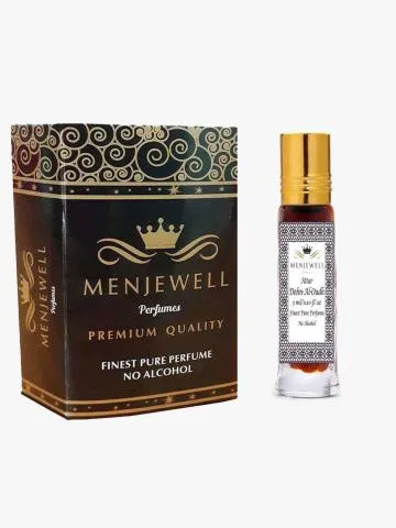 Menjewell Premium Dehn-Al-Oudh Long Lasting Attar- Perfume Floral Attar 3ml