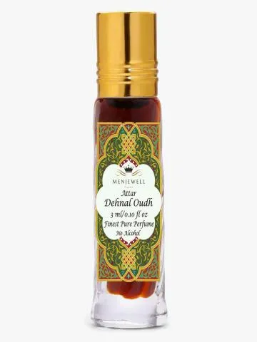 Menjewell Refreshing Dehnal Oudh Long Lasting Attar- Perfume Floral Attar 3ml