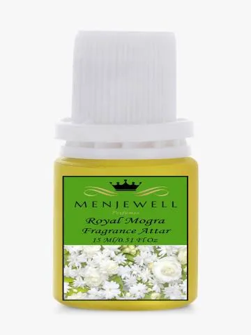 Menjewell Royal Mogra Fragrance Long Lasting 15ML Attar-Perfume Floral