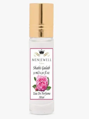 Menjewell Shahi Gulab Long Lasting 9ML Attar- Perfume Floral Attar Rose