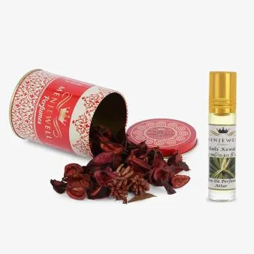 Menjewell Shahi Kewda Long Lasting 9ML Attar-Perfume Floral